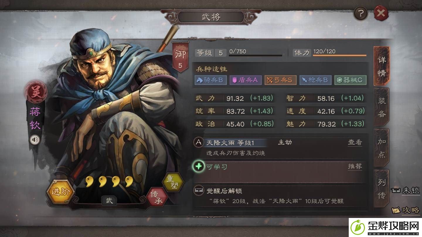 神将加点