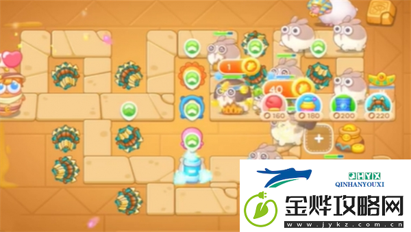 保卫萝卜4法老归来第1关怎么过