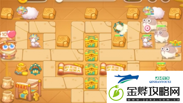保卫萝卜4法老归来第1关怎么过