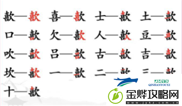汉字找茬王歖找出17个字:宝藏探寻与收获技巧