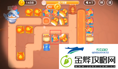 保卫萝卜饿龙传说第6关怎么过