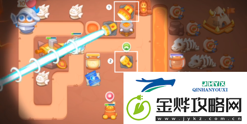 保卫萝卜饿龙传说第6关怎么过