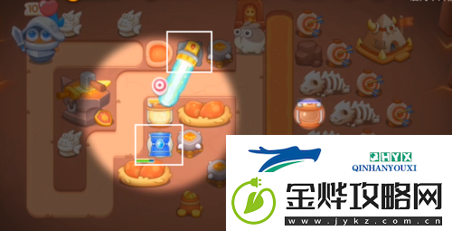 保卫萝卜饿龙传说第6关怎么过:关卡通关攻略
