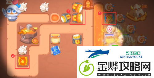 保卫萝卜饿龙传说第6关怎么过