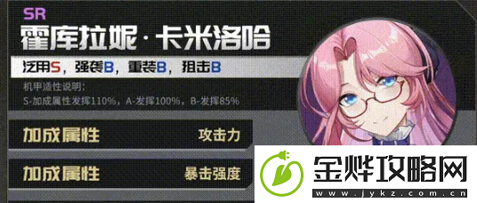 硬核机甲启示霍库拉妮卡米洛哈图鉴