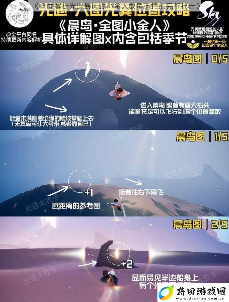 全面解析光遇暴风眼小金人数量详情的完整报告