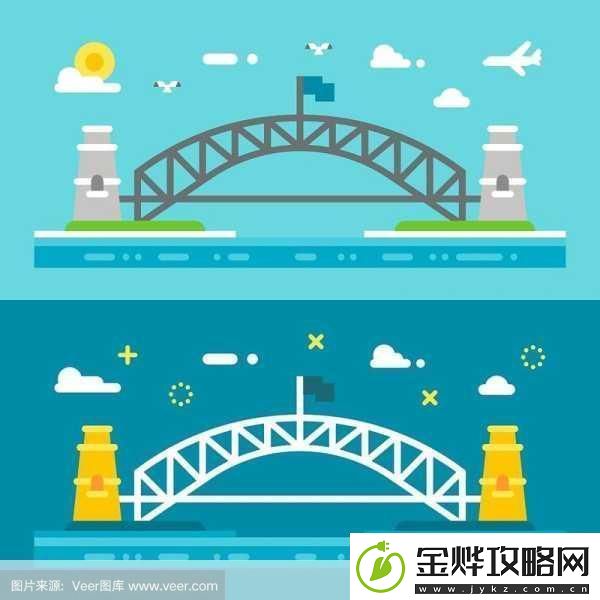 卡通世界桥梁建筑师打造梦幻通行之旅