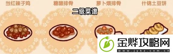 我的休闲时光隐藏菜谱是什么