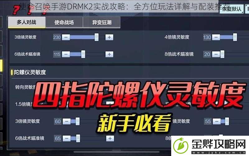 使命召唤手游DRMK2实战攻略:全方位玩法详解与配装推荐