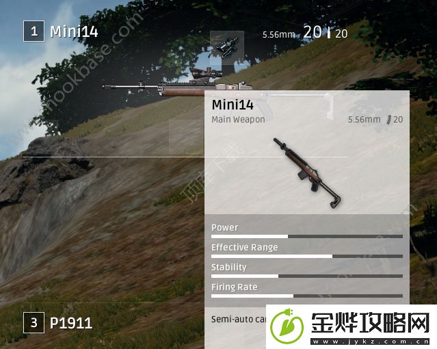 绝地求生大逃杀mini14卡宾枪武器怎么样