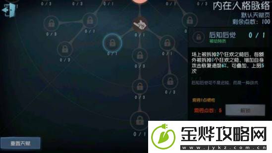 第五人格监管者怎么加点-监管者天赋加点大全