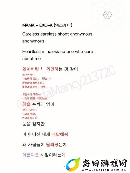 高潮是MAMAMAMA的韩文歌:探讨音乐中情感与节奏的完美交融