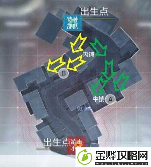 使命召唤手游爆破交叉火力-卡点绝技与点位大揭秘
