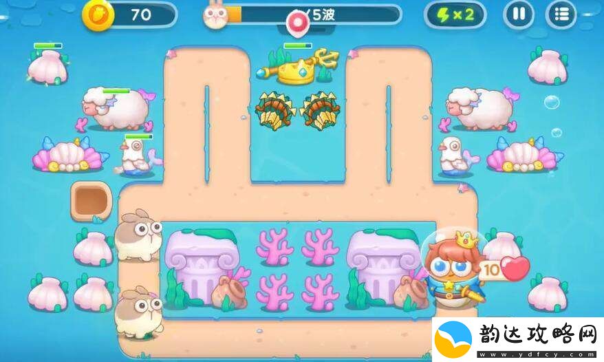 保卫萝卜4海域挑战第66关详细攻略分享