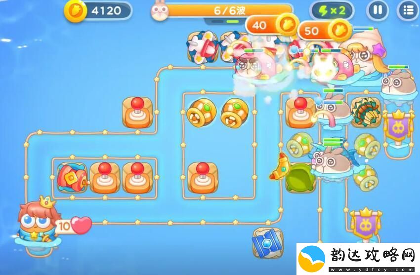 保卫萝卜4海域挑战第66关详细攻略分享