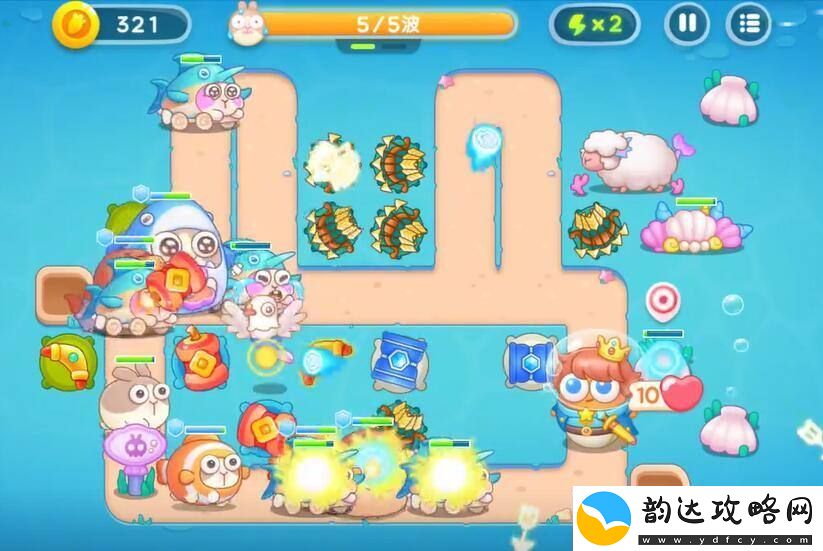 保卫萝卜4海域挑战第66关详细攻略分享