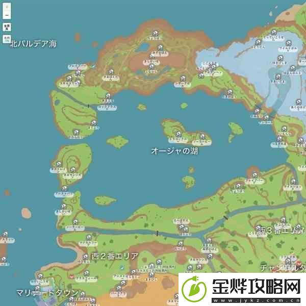 宝可梦朱紫收集相关道具位置标注