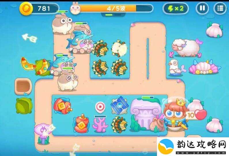 保卫萝卜4海域挑战第66关详细攻略分享