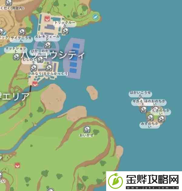 宝可梦朱紫收集相关道具位置标注