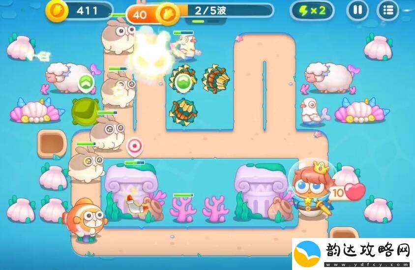 保卫萝卜4海域挑战第66关详细攻略分享