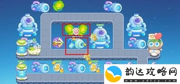 保卫萝卜4太空穿越第39关攻略