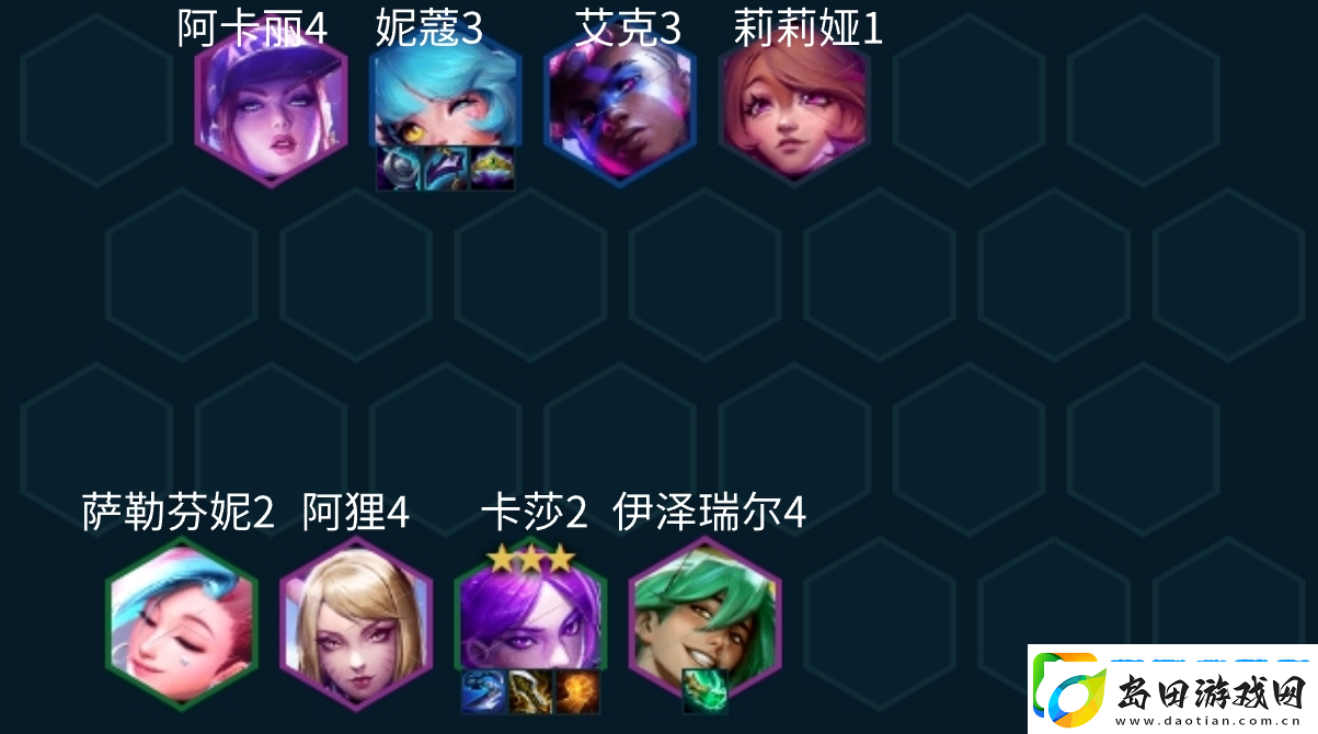 金铲铲之战KDA大腕卡莎阵容攻略