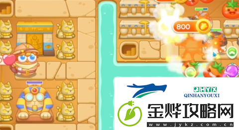 保卫萝卜4法老归来第84关怎么过