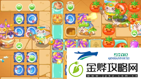 保卫萝卜4法老归来第84关怎么过