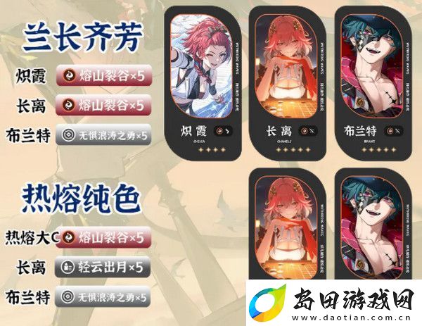 鸣潮布兰特如何配队