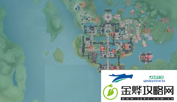 诛仙世界河阳城百景游观景点在哪