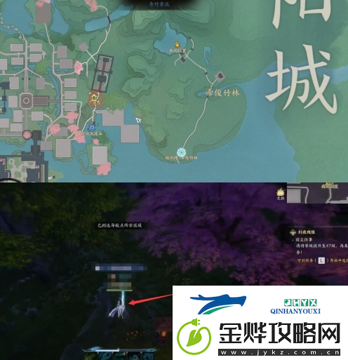 诛仙世界河阳城百景游观景点在哪