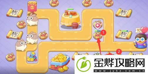 保卫萝卜4白萝卜传奇第一关怎么玩