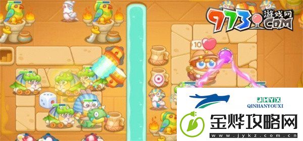保卫萝卜4法老归来第118关怎么过