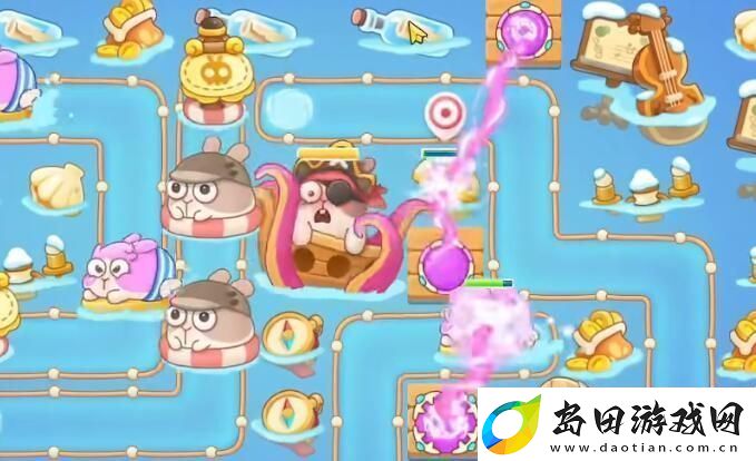 保卫萝卜4暖暖汤泉第4关怎么过