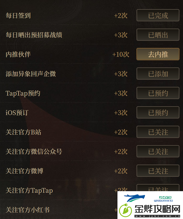 异象回声预抽卡在哪参加