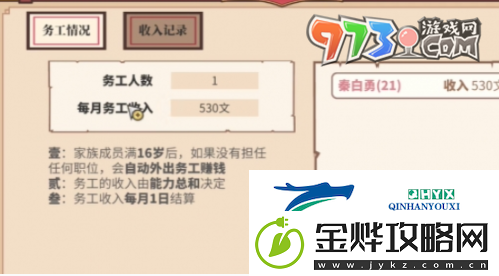 四海一商家族成员怎么出去打工