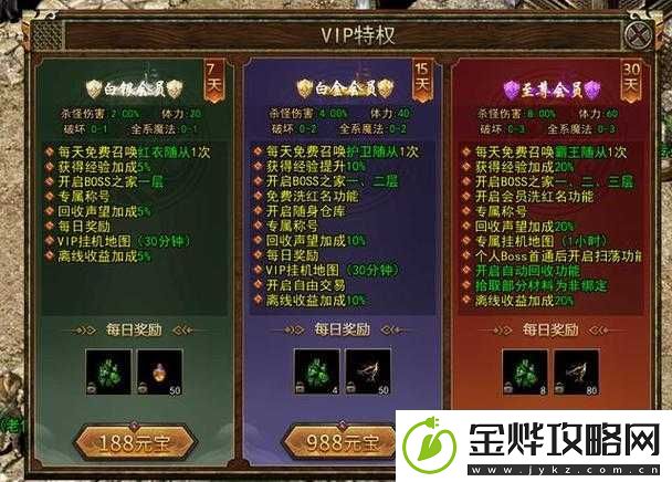 时空之刃-VIP1-特权全揭秘:特权有哪些以及如何获得-VIP1