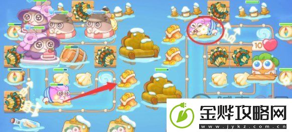 保卫萝卜4天下第一汤第10关攻略