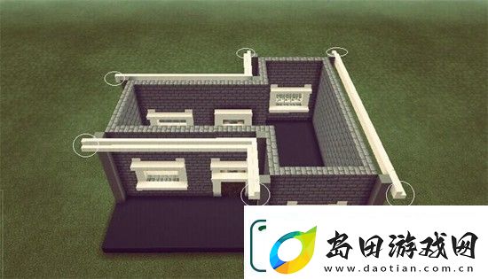 我的世界创意双面屋教程
