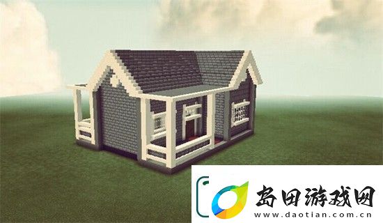 我的世界创意双面屋教程